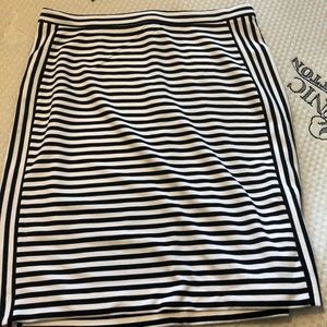 NWT banana republic striped mini skirt